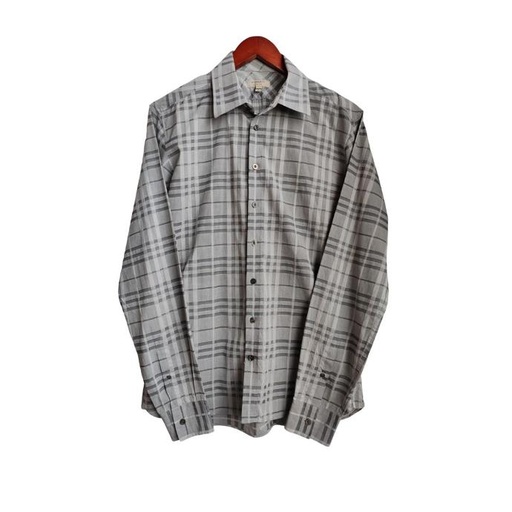 Camisa Burberry con estampado en gris